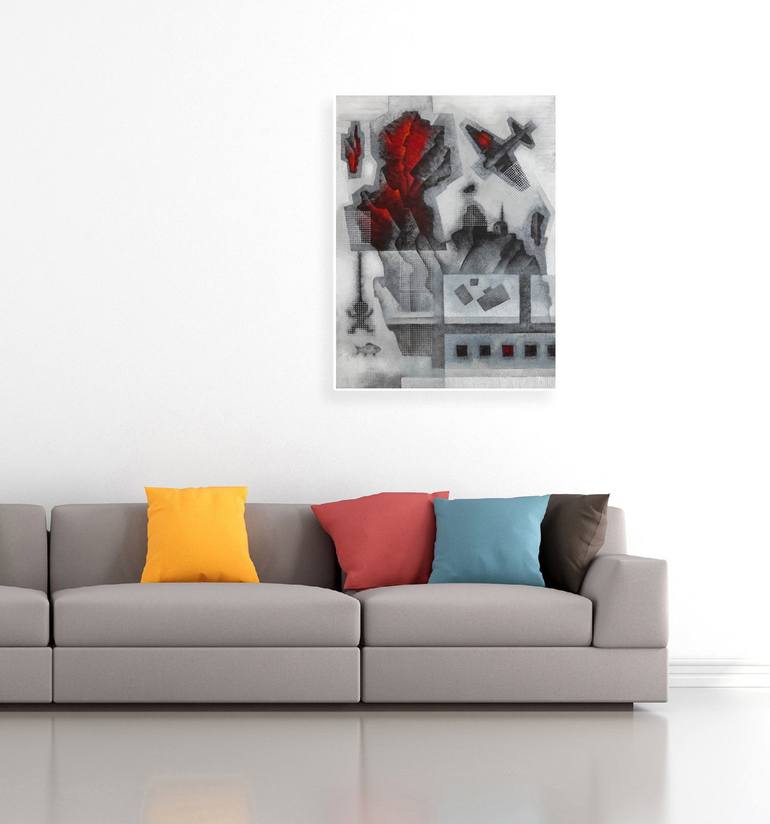 Original Abstract Painting by Eugene Ivanov