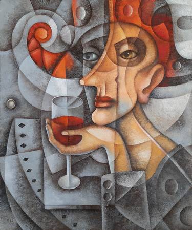 Original Cubism Culture Paintings by Eugene Ivanov