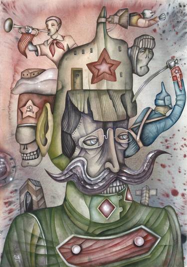 Original Political Paintings by Eugene Ivanov