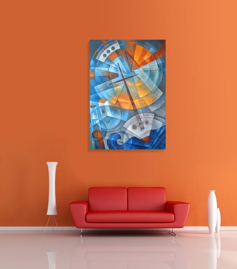 Original Abstract Painting by Eugene Ivanov