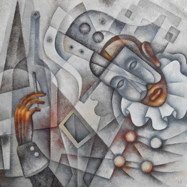 Original Cubism Culture Paintings by Eugene Ivanov