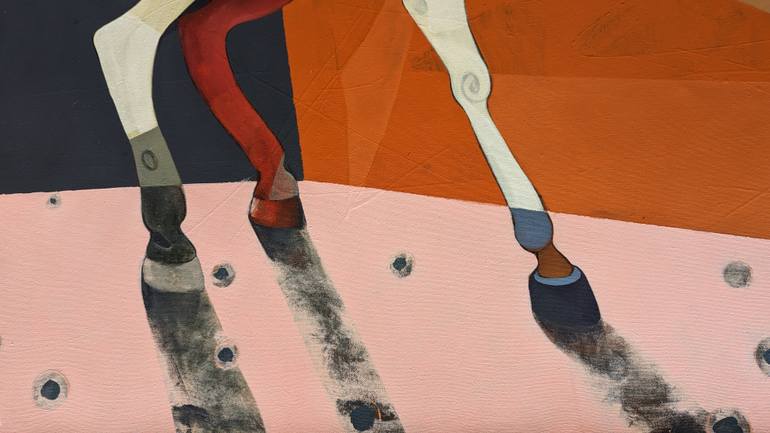 Original Conceptual Horse Painting by Ashis Mondal