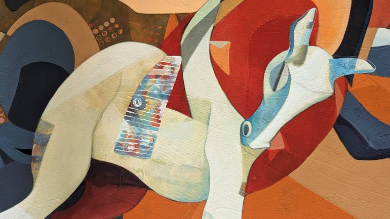 Original Conceptual Horse Painting by Ashis Mondal