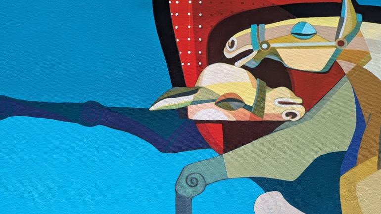 Original Conceptual Animal Painting by Ashis Mondal