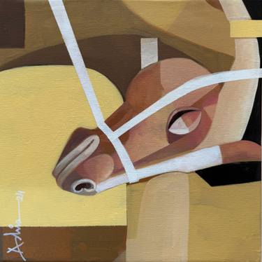 Original Conceptual Horse Painting by Ashis Mondal