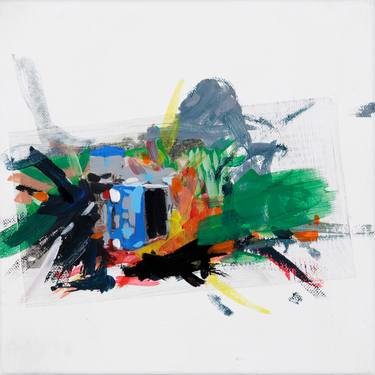 Original Expressionism Automobile Paintings by Ingo Horst Klett