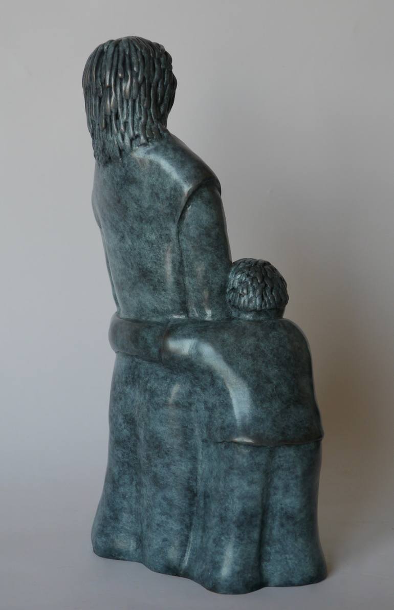 Original Family Sculpture by Eva ROUWENS