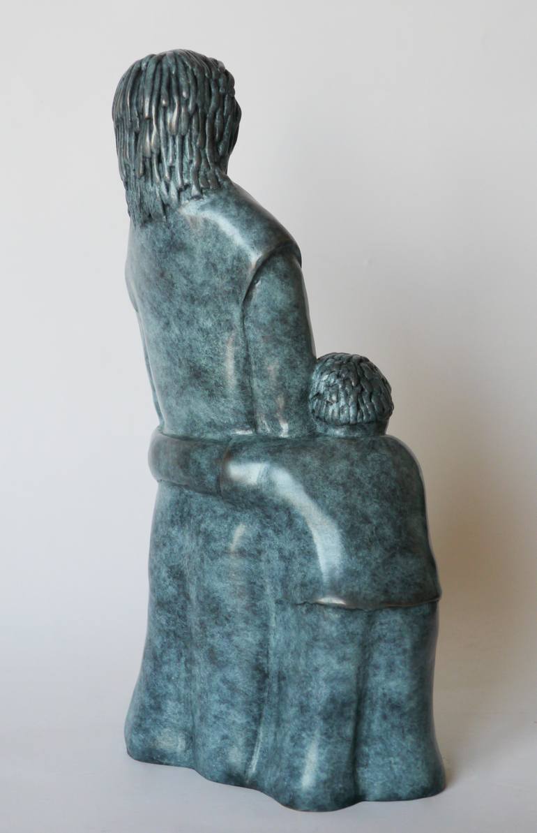 Original Expressionism Family Sculpture by Eva Rouwens