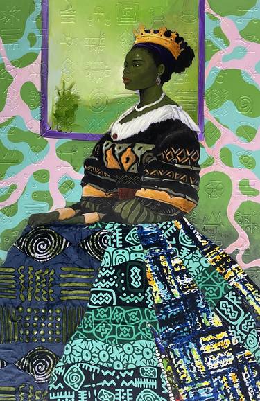 Original Contemporary Health & Beauty Paintings by Akanji Bolaji