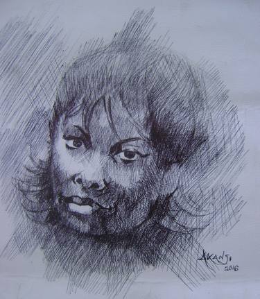 Original Portraiture Portrait Drawings by Akanji Bolaji