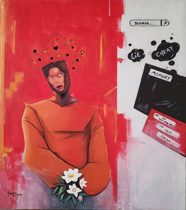 Original Conceptual Love Paintings by Akanji Bolaji