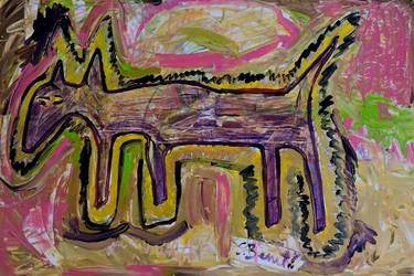 Print of Abstract Expressionism Animal Paintings by Benet-Gregg Enrique