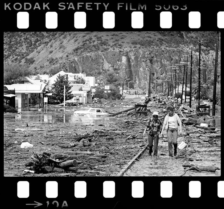 Clifton, Arizona Flood of 1983 Photography by AT Willett Saatchi Art