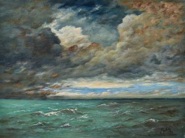 Original Realism Seascape Paintings by Heiko Schellenberg