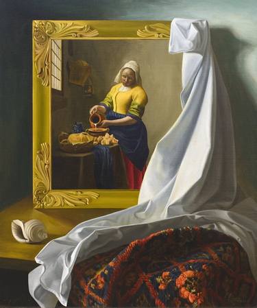 VERMEER IN MY STUDIO thumb