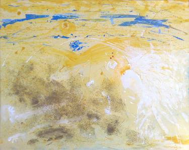 Print of Abstract Expressionism Beach Paintings by TEIMURAZ GAGNIDZE