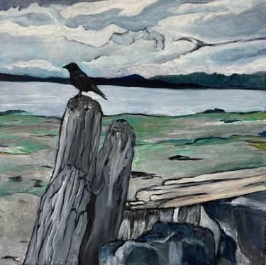 Original Contemporary Landscape Painting by Tish Doyle-Morrow