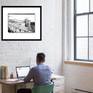 wall display black frame