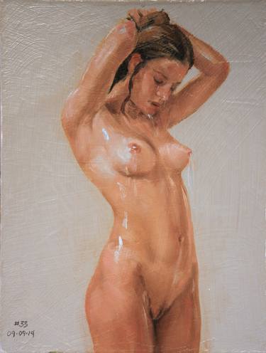 Print of Figurative Nude Paintings by Daniel Miller