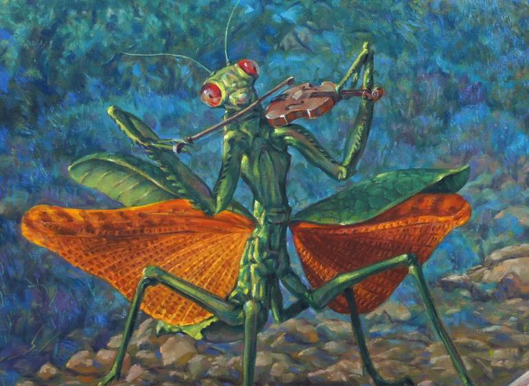 Original Figurative Fantasy Painting by Daniel Miller