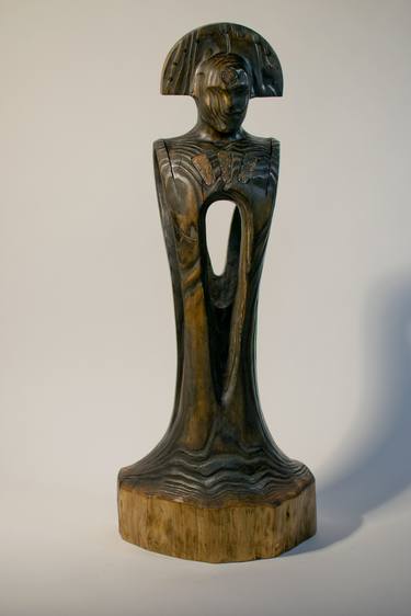 Original Figurative Mortality Sculpture by Daniel Miller