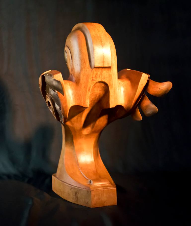 Original Figurative Fantasy Sculpture by Daniel Miller