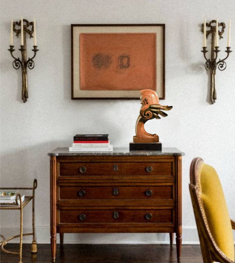 Original Figurative Fantasy Sculpture by Daniel Miller