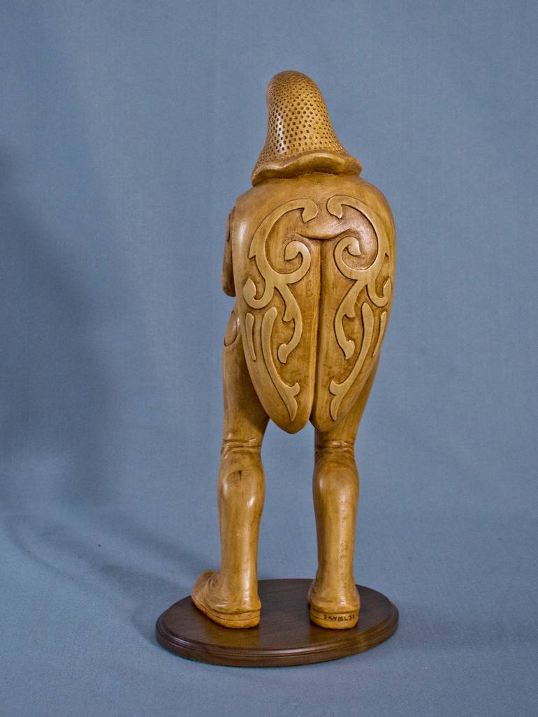 Original Figurative Fantasy Sculpture by Daniel Miller