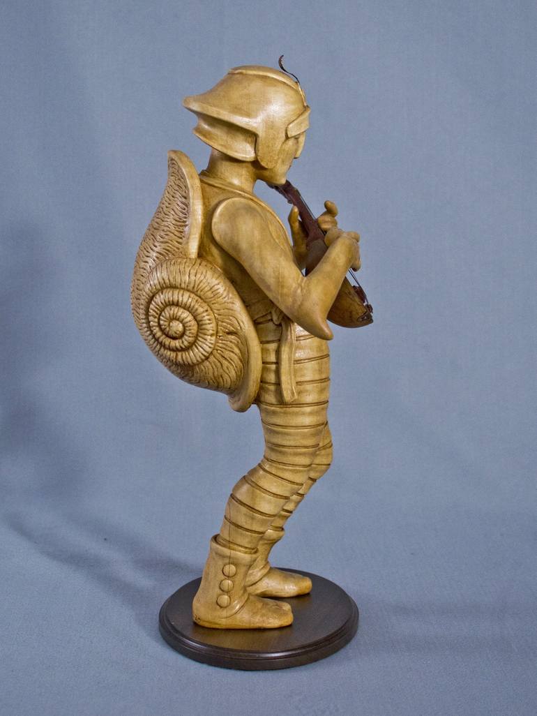 Original Figurative Fantasy Sculpture by Daniel Miller