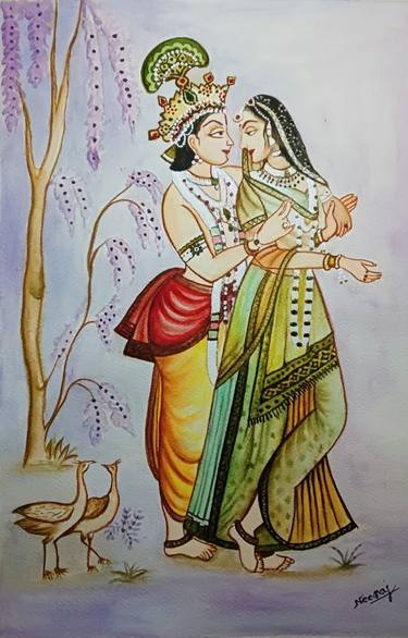 Print of Love Paintings by Neeraj Neeraj