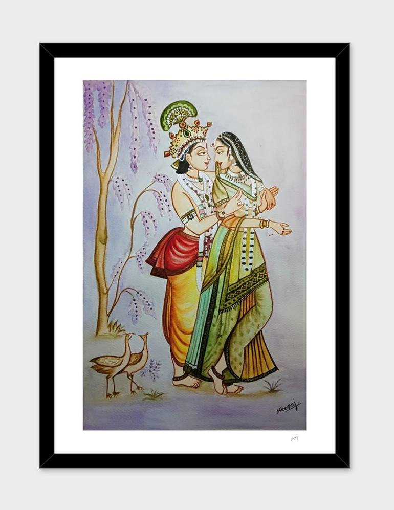 Original Conceptual Love Painting by Neeraj Neeraj