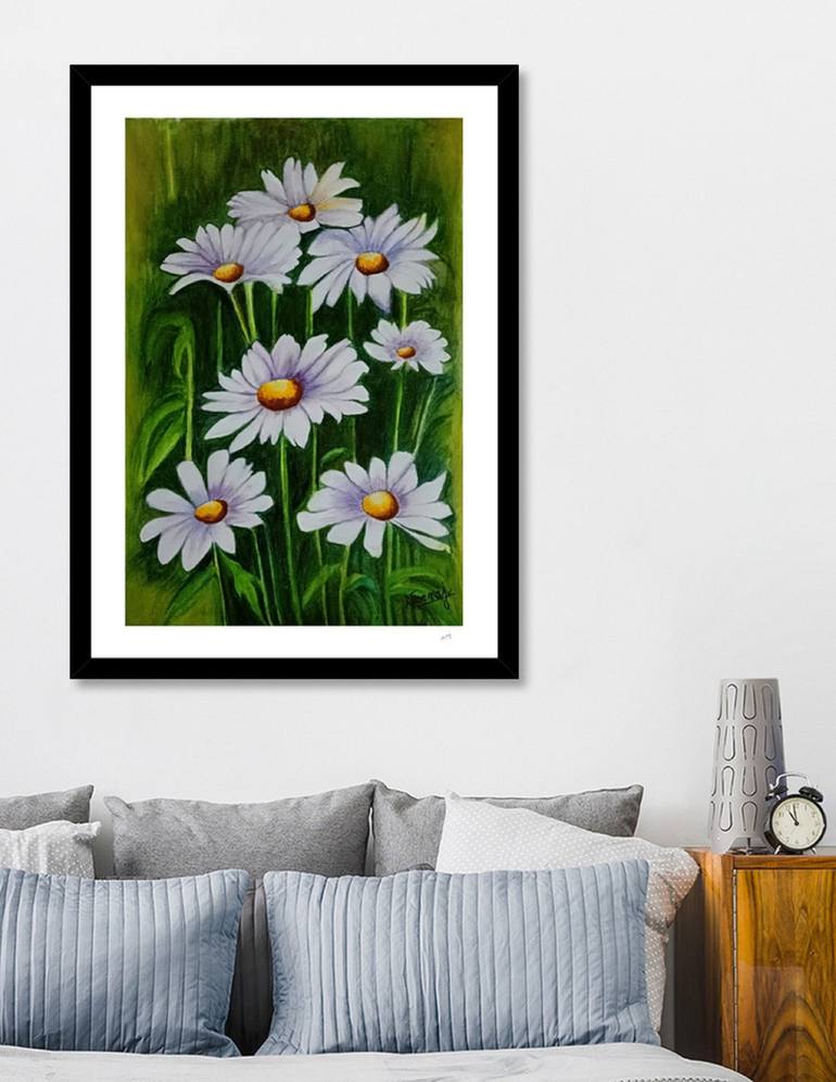 Original Conceptual Floral Painting by Neeraj Neeraj