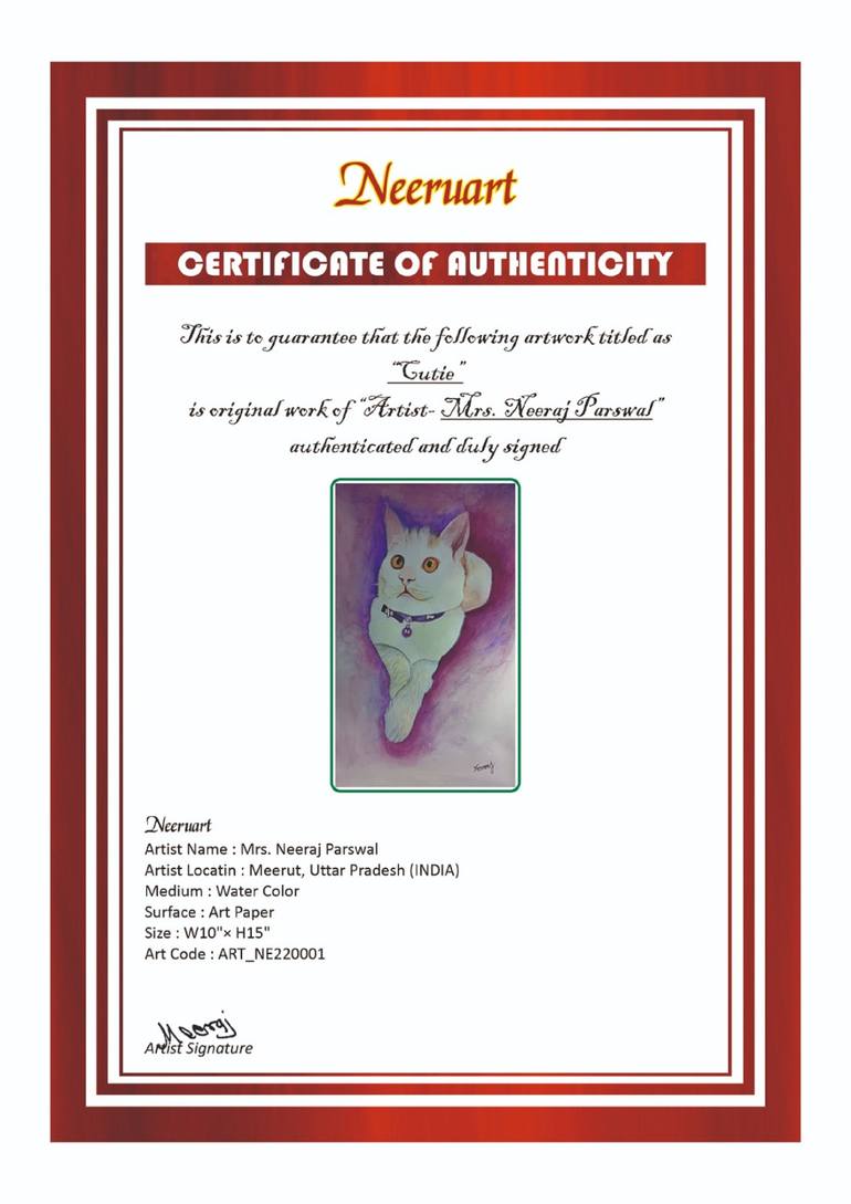 Original Illustration Animal Painting by Neeraj Neeraj