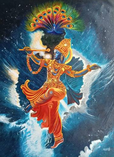 Original Conceptual Classical Mythology Paintings by Neeraj Neeraj