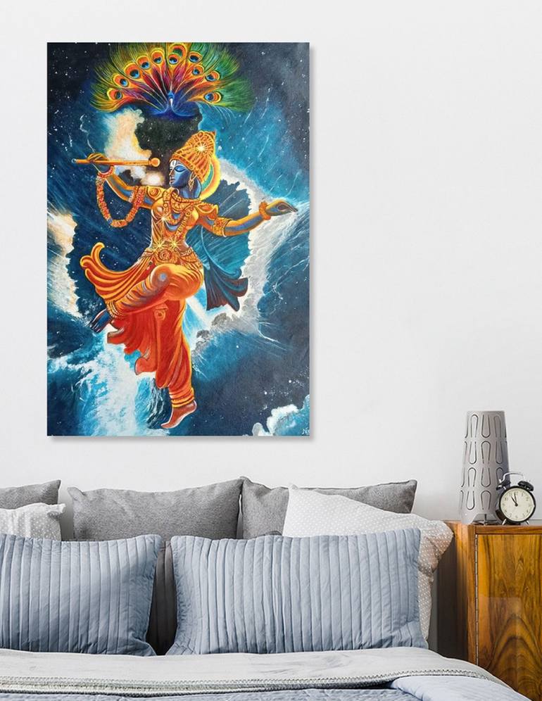 Original Conceptual Classical Mythology Painting by Neeraj Neeraj