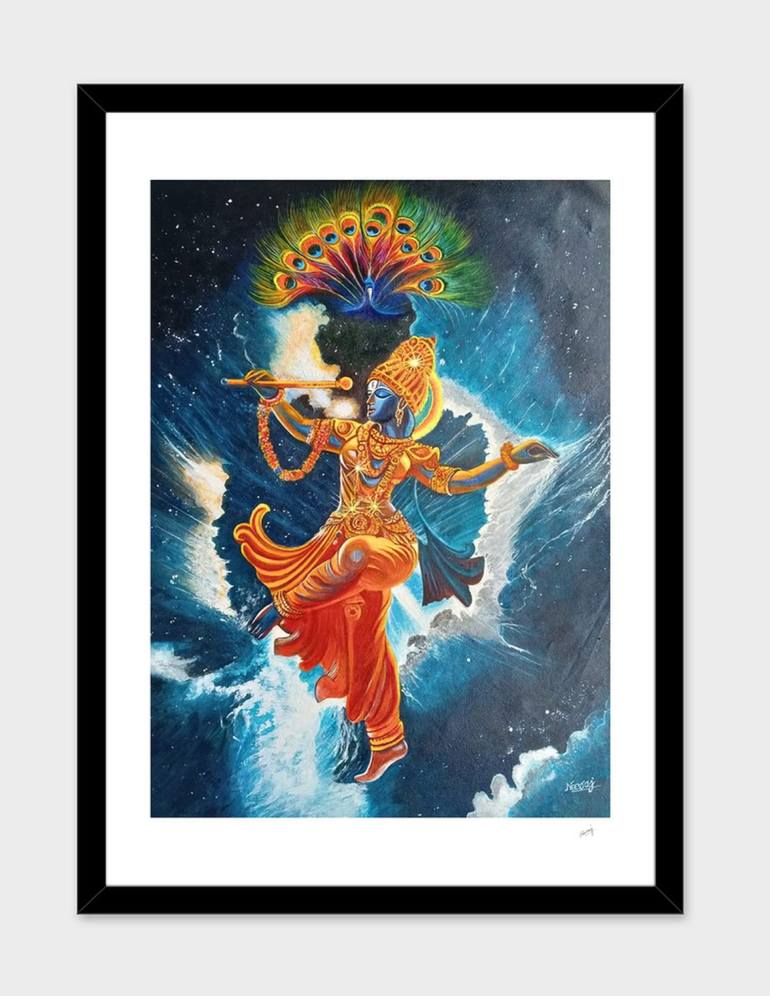 Original Conceptual Classical Mythology Painting by Neeraj Neeraj
