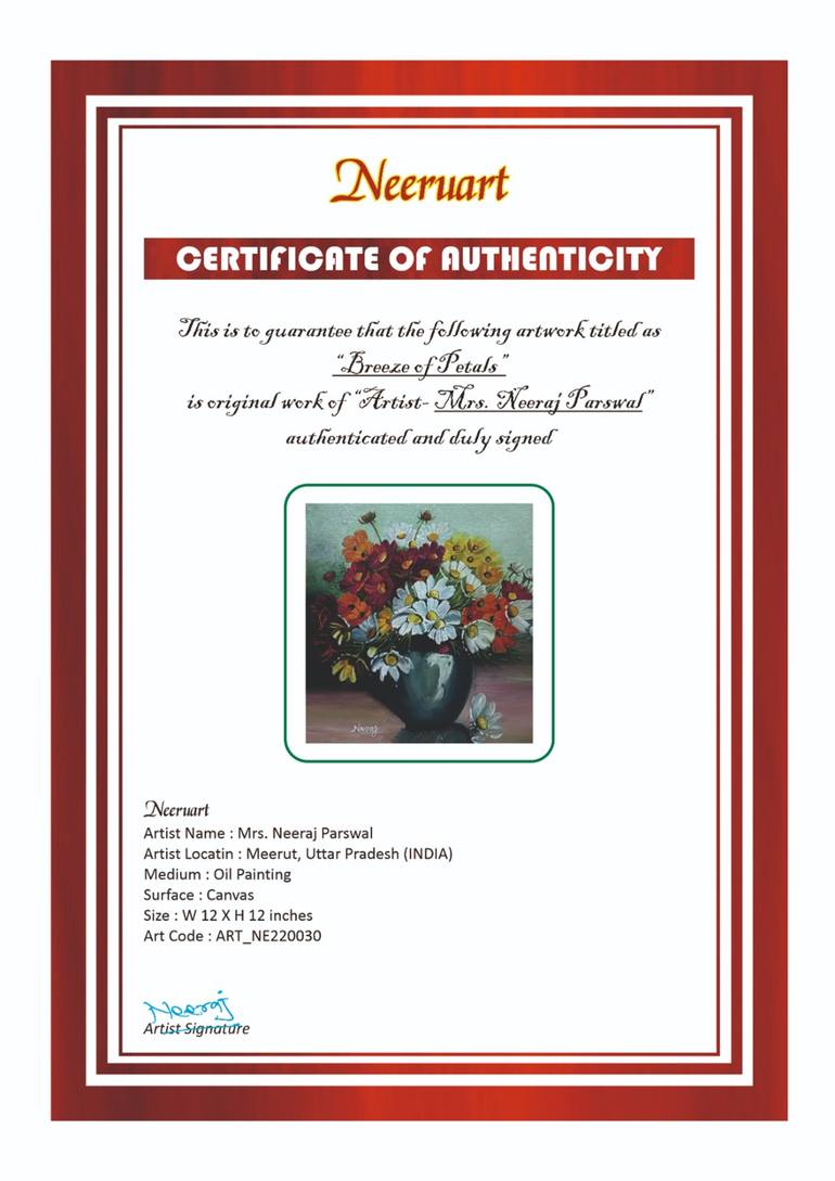 Original Illustration Floral Painting by Neeraj Neeraj