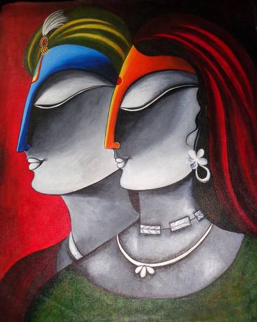Original Abstract Expressionism Religious Paintings by Neeraj Neeraj