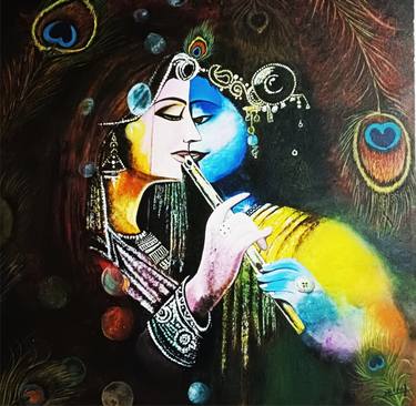 Original Conceptual Religion Paintings by Neeraj Neeraj