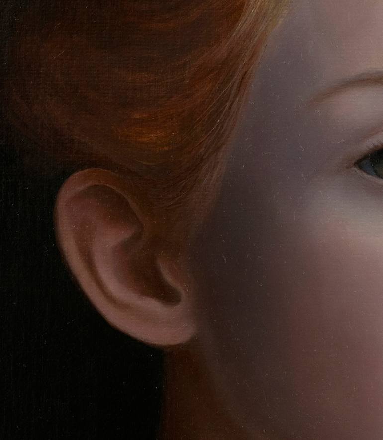 Original Portraiture Women Painting by Alexandre Chareyre