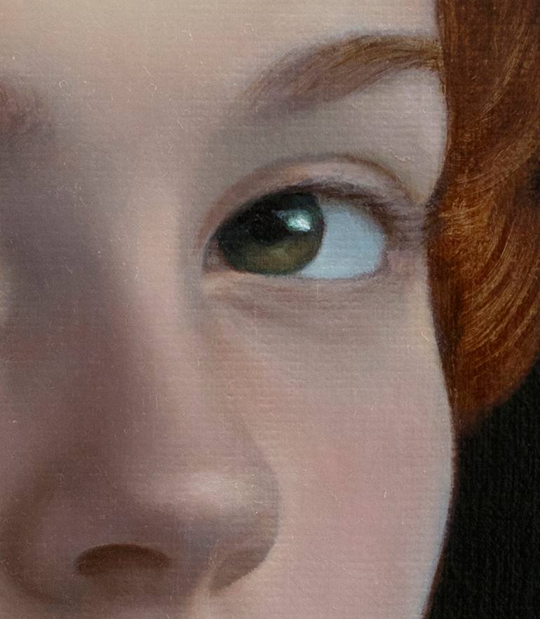Original Portraiture Women Painting by Alexandre Chareyre