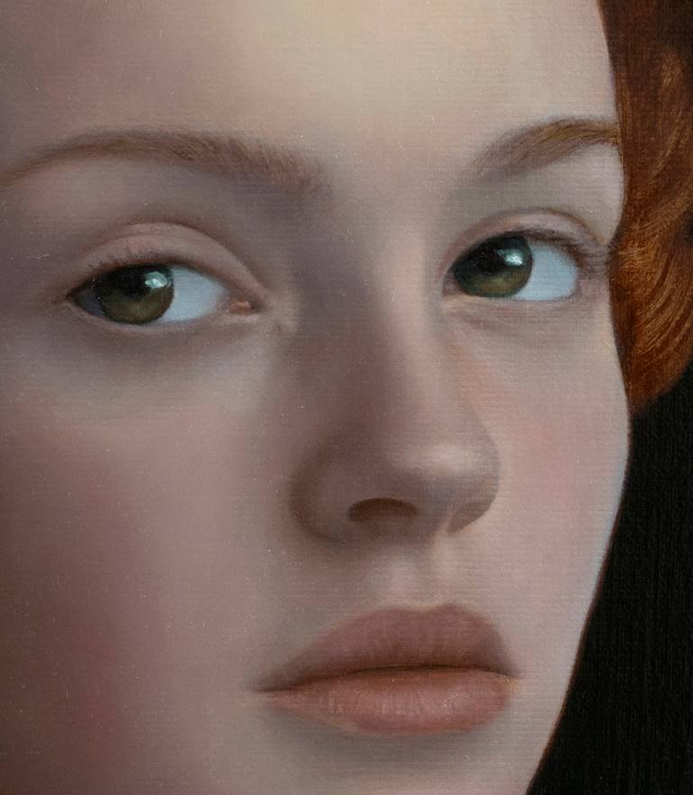 Original Portraiture Women Painting by Alexandre Chareyre