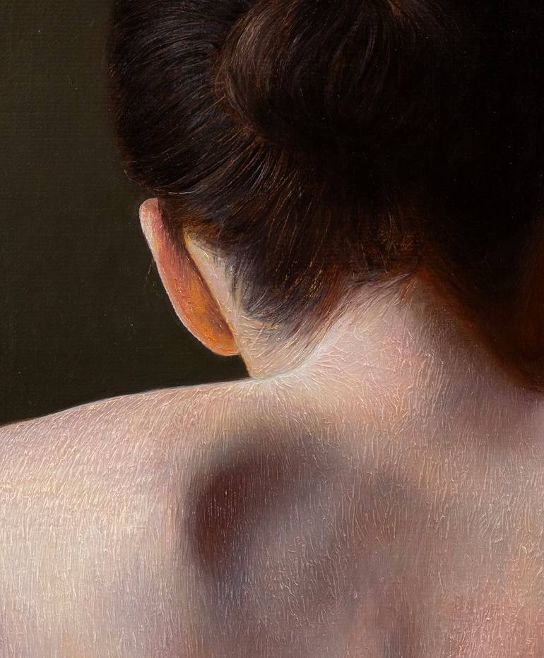 Original Portraiture Women Painting by Alexandre Chareyre