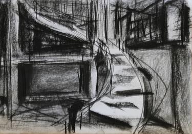 Original Expressionism Architecture Drawings by Aslihan Kaplan Bayrak