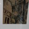 This is a piece from a series of paintings I made inspired by the St. Sophia (Ayasofya) museum in İstranbul. The restoration scaffold is a huge factor for me to feel the innovation in the city.