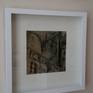 with the frame on the wall