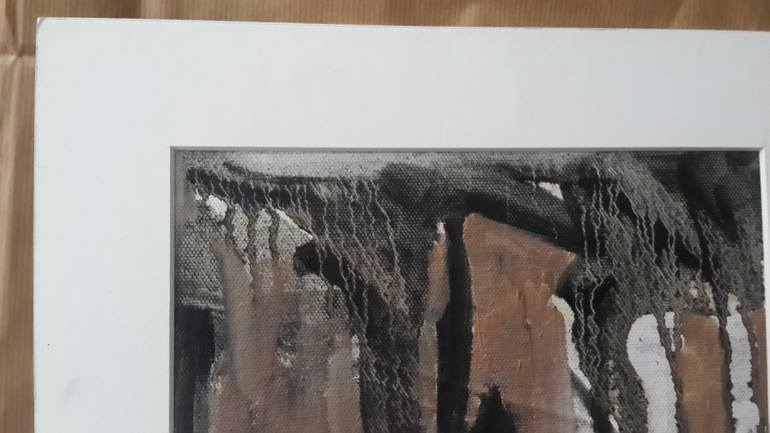 Original Abstract Expressionism Abstract Painting by Aslihan Kaplan Bayrak