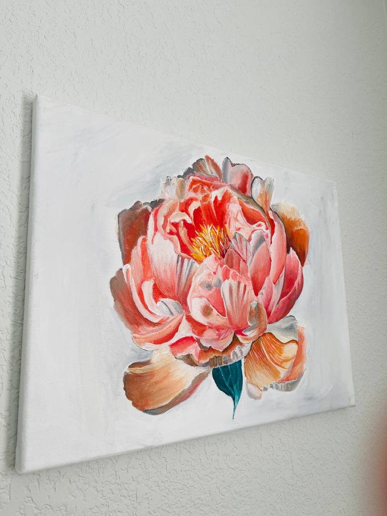 Original Modernism Floral Painting by Sheetal Mishra