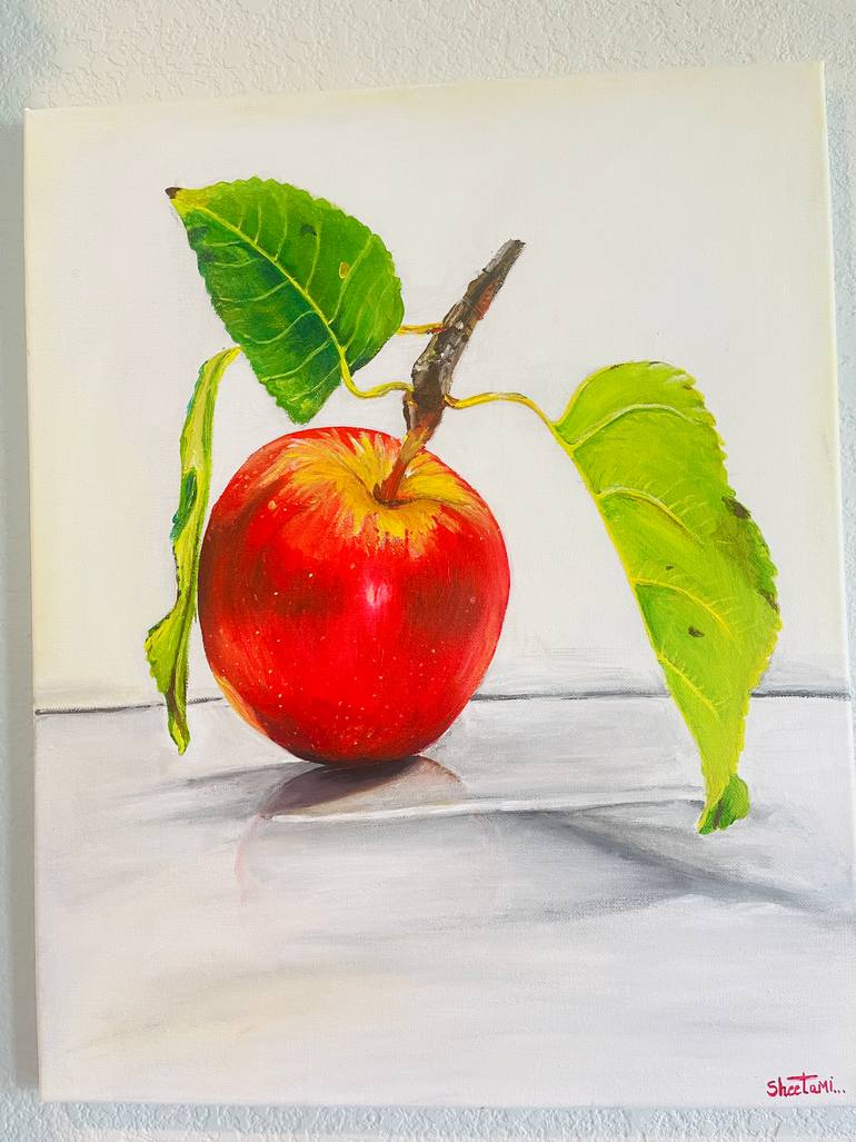 Original Realism Food & Drink Painting by Sheetal Mishra