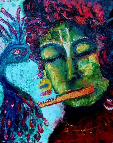 Original Conceptual Classical mythology Paintings by Sheetal Mishra
